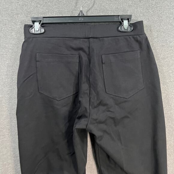 Susan Graver Weekend Premium Stretch Pull-On Capri Leggings Black, X-Small - Picture 4 of 9